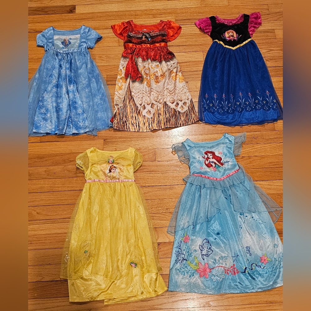 Disney Princess Nightgowns 4T